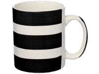 Caneca Chá e Café de Cerâmica Preto e Branco 300ml Hauskraft CANC182 - 1