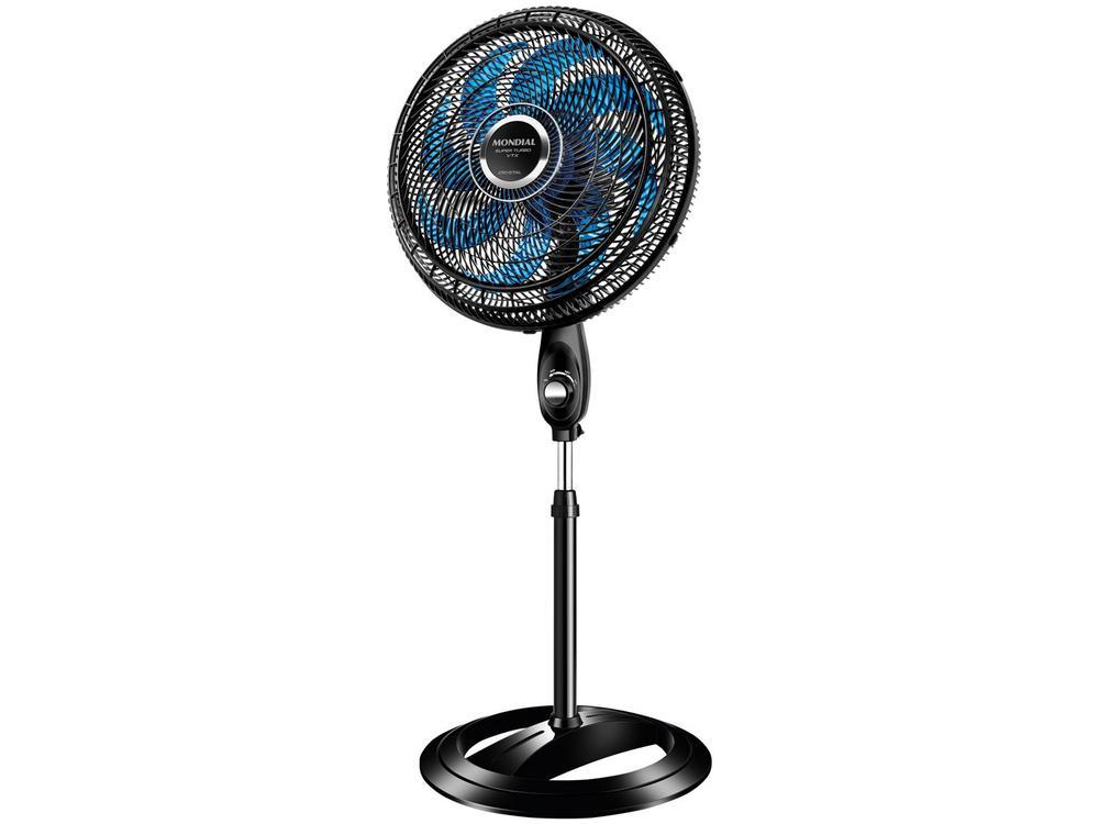 Ventilador de Coluna Mondial Super Turbo VTX-40C-Crystal 40cm 8 Pás 3 Velocidades Preto - 16