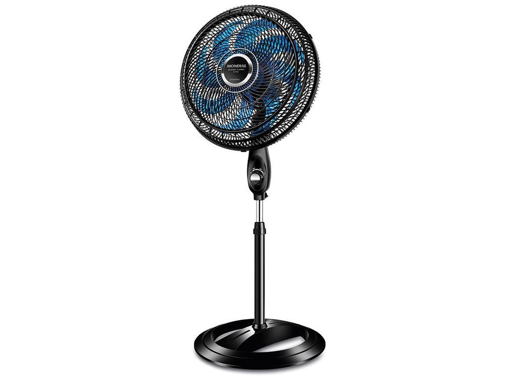 Ventilador de Coluna Mondial Super Turbo VTX-40C-Crystal 40cm 8 Pás 3 Velocidades Preto - 17
