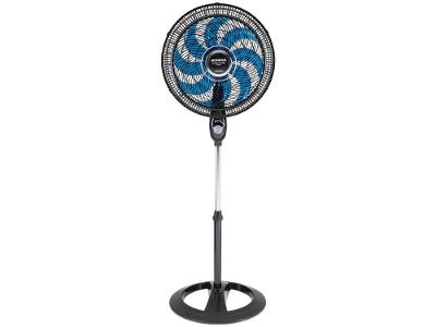 Ventilador de Coluna Mondial Super Turbo VTX-40C-Crystal 40cm 8 Pás 3 Velocidades Preto