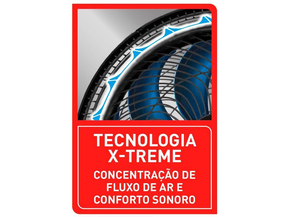 Ventilador 2 em 1 Arno X-Treme VE9M 40cm 9 Pás 3 Velocidades Preto e Azul Escuro - 10