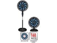 Ventilador 2 em 1 Arno X-Treme VE9M 40cm 9 Pás 3 Velocidades Preto e Azul Escuro - 16