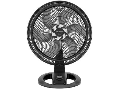 Ventilador 2 em 1 Britânia Maxx Force 6 Pás 3 Velocidades Preto