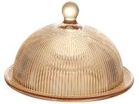 Queijeira com Tampa de Vidro Hauskraft Graffiato - 1