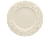 Aparelho de Jantar Chá 20 Peças Oxford Redondo Cerâmica Off White Marfim - 12