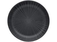 Aparelho de Jantar Chá 20 Peças Oxford Redondo Cerâmica Preta Onix - 16