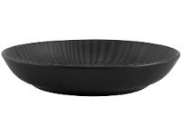 Aparelho de Jantar Chá 20 Peças Oxford Redondo Cerâmica Preta Onix - 5