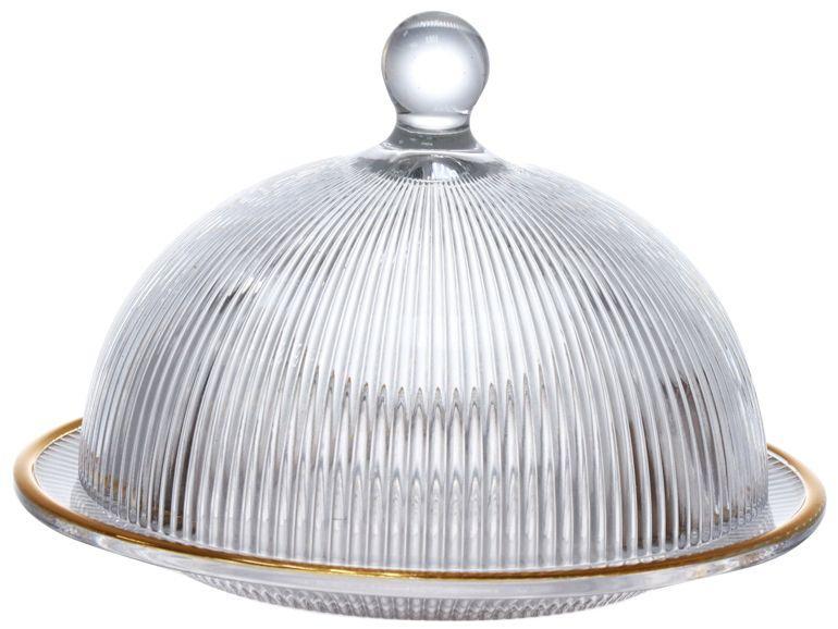 Queijeira com Tampa de Vidro Hauskraft Graffiato - 1