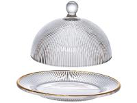 Queijeira com Tampa de Vidro Hauskraft Graffiato - 2