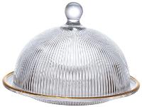 Queijeira com Tampa de Vidro Hauskraft Graffiato