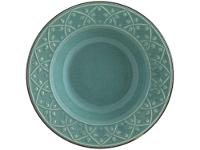 Aparelho de Jantar Chá 20 Peças Oxford Redondo Cerâmica Verde Malaquita - 5