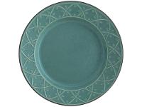 Aparelho de Jantar Chá 20 Peças Oxford Redondo Cerâmica Verde Malaquita - 7