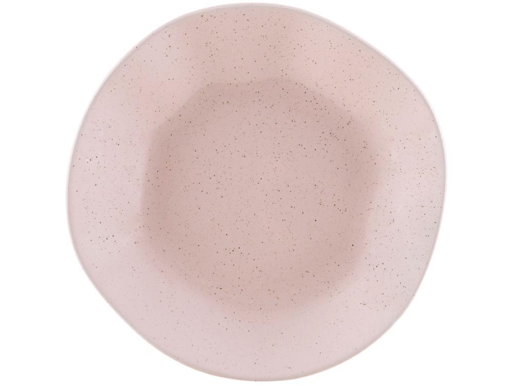 Aparelho de Jantar Chá 20 Peças Oxford Redondo Cerâmica Rosa Pink Sand - 4