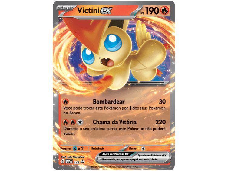 Jogo Baralho Victini e Miraidon Estampas - 4