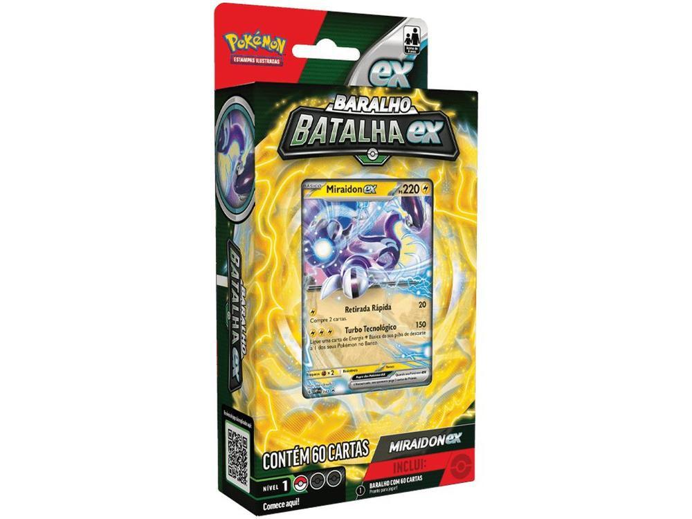 Jogo Baralho Victini e Miraidon Estampas - 7