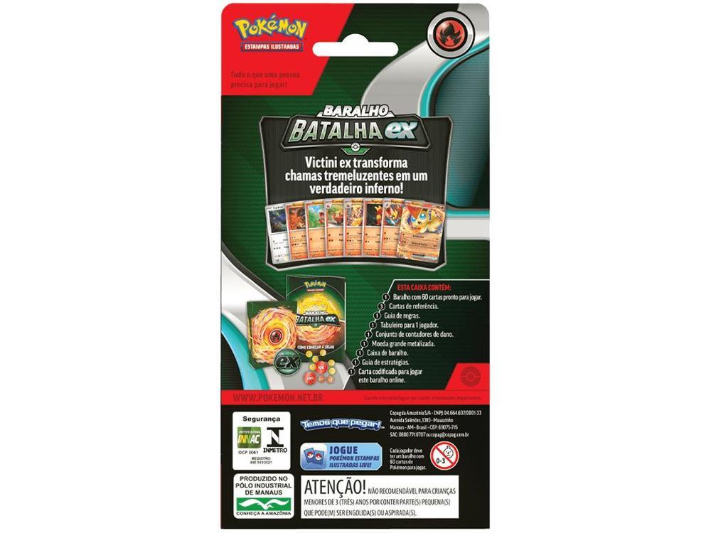 Jogo Baralho Victini e Miraidon Estampas - 8