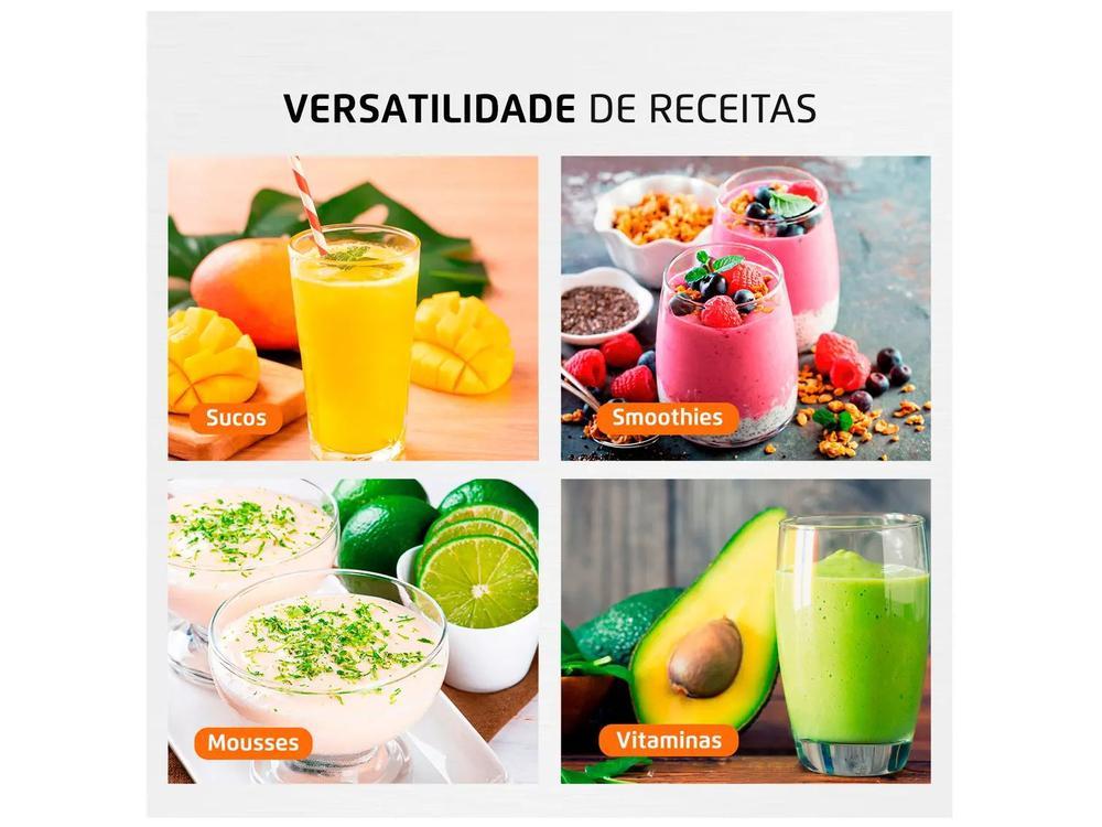 Liquidificador Ultra Facility Power 2 Velocidades 550W Preto - 5