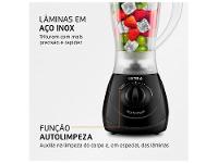 Liquidificador Ultra Facility Power 2 Velocidades 550W Preto - 6