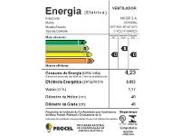 Ventilador de Coluna Mondial Turbo NVT-40C-8P-B 40cm 8 Pás 3 Velocidades Preto e Prata - 13