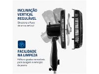 Ventilador de Coluna Mondial Turbo NVT-40C-8P-B 40cm 8 Pás 3 Velocidades Preto e Prata - 17
