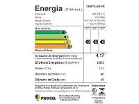 Ventilador de Coluna Mondial Turbo NVT-40C-8P-B 40cm 8 Pás 3 Velocidades Preto e Prata - 13