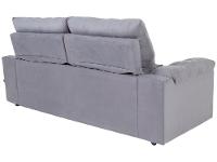Sofá 3 Lugares Retrátil Reclinável Suede Phormatta Colômbia SMP - 9