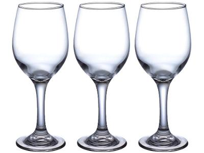 Jogo de Taças de Vidro para Água e vinho Transparente 320ml 3 Peças Hauskraft Cecina