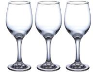 Jogo de Taças de Vidro para Água e vinho Transparente 320ml 3 Peças Hauskraft Cecina - 1