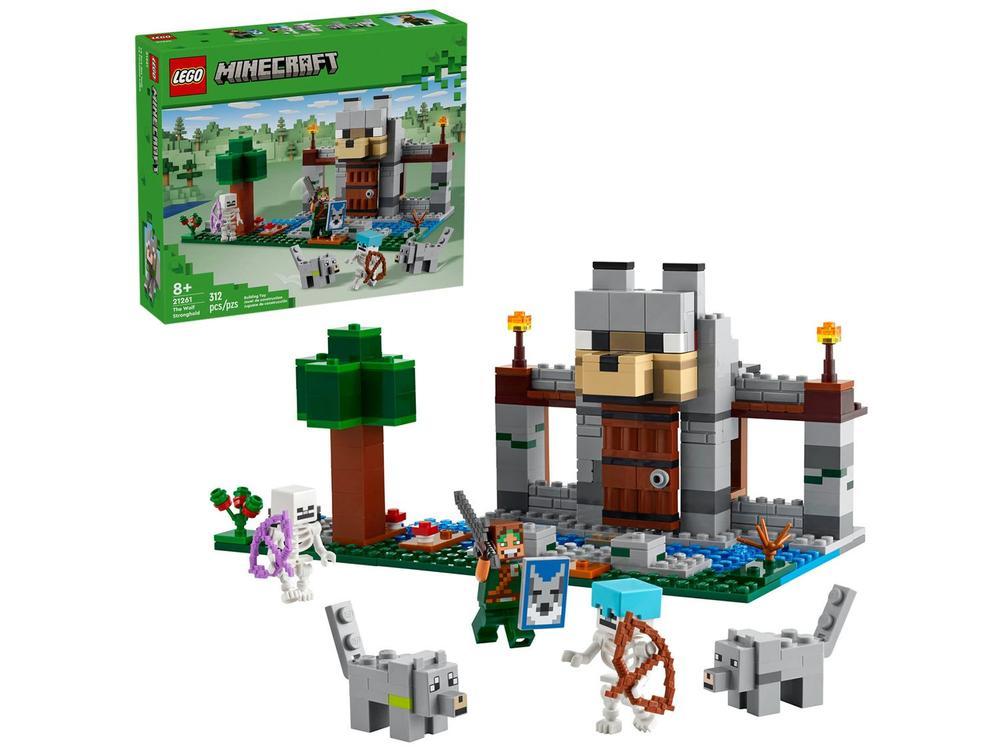 LEGO Minecraft A Fortaleza dos Lobos 21261 - 1
