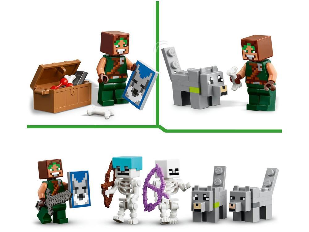 LEGO Minecraft A Fortaleza dos Lobos 21261 - 6