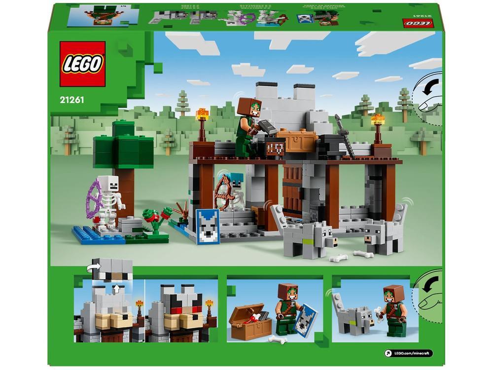 LEGO Minecraft A Fortaleza dos Lobos 21261 - 9