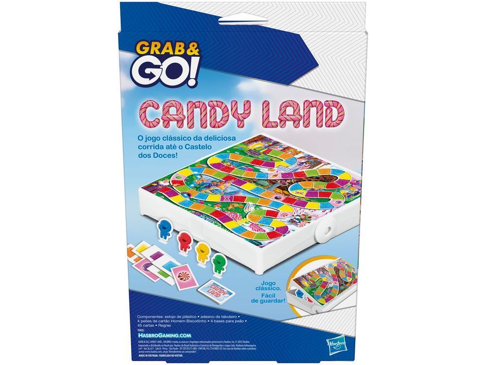 Jogo Candy Land Tabuleiro Grab and Go Hasbro - 4