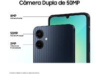 Smartphone Samsung Galaxy A06 128GB 4GB RAM Branco 6,7" Câm. Dupla + Selfie 8MP - 7