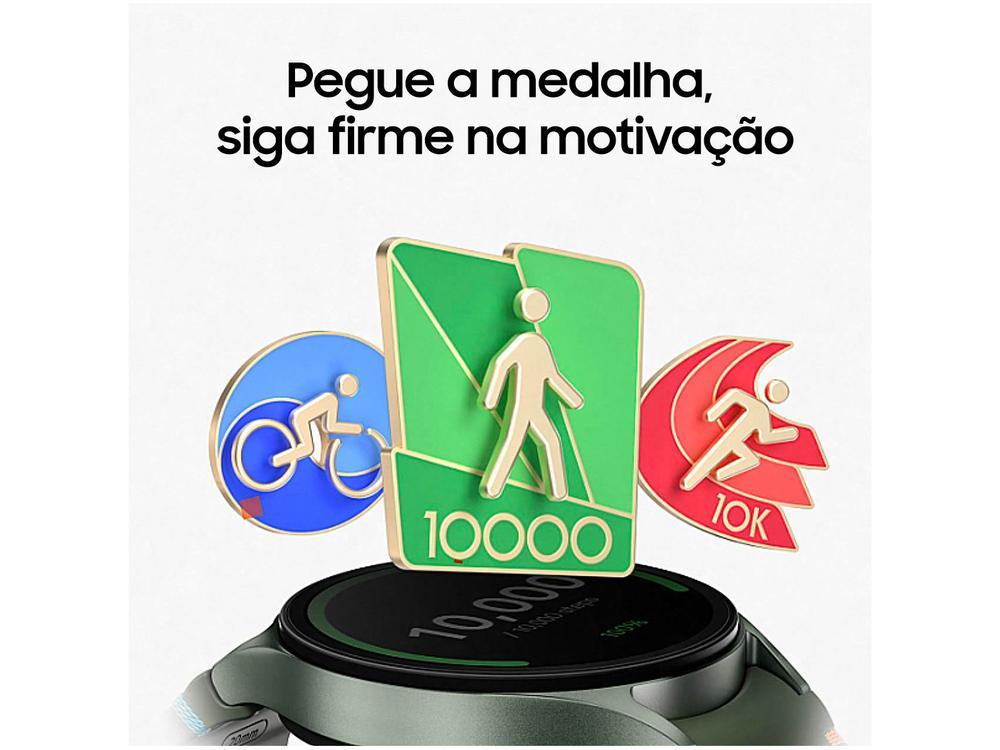 Smartwatch Samsung Galaxy Watch7 Prata 32GB Bluetooth - 9