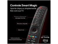 Smart TV 65" 4K LG Ultra HD 65UT8050 com Processador a5 Ger7 AI Alexa/Chromecast integrado Otimizador de Jogos webOS 24 e Controle Smart Magic - 18