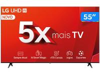 Smart TV 55" 4K LG Ultra HD 55UT8050 com Processador a5 Ger7 AI Alexa/Chromecast integrado Otimizador de Jogos webOS 24 e Controle Smart Magic - 10