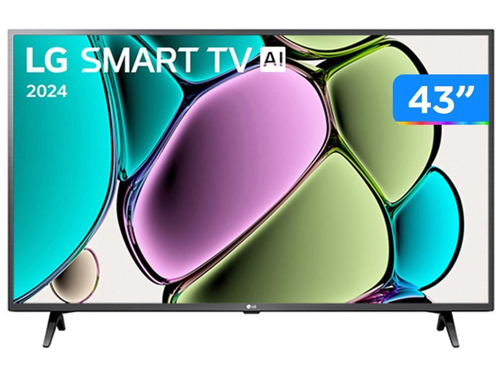 Smart TV 43" Full HD LCD LG 43LR6700PSA AI Processor Wi-Fi e Bluetooth 2 HDMI 1 USB - 1