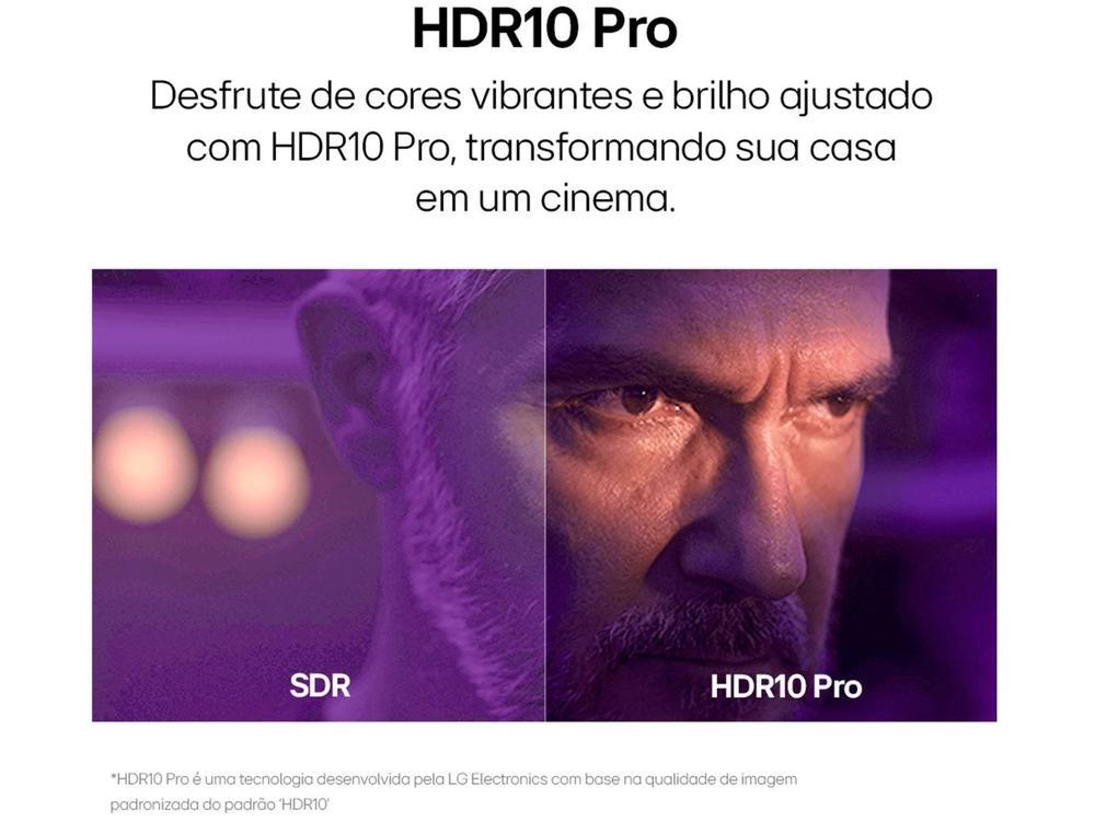 Smart TV 43" Full HD LCD LG 43LR6700PSA AI Processor Wi-Fi e Bluetooth 2 HDMI 1 USB - 4