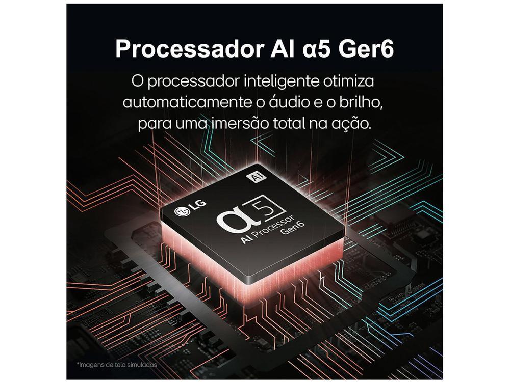 Smart TV 43" Full HD LCD LG 43LR6700PSA AI Processor Wi-Fi e Bluetooth 2 HDMI 1 USB - 5