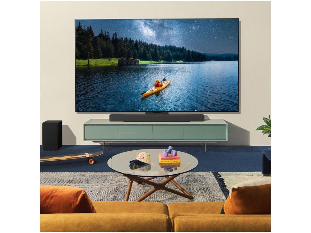 Smart TV 65" 4K LG OLED evo OLED65C4 120Hz Nativo Processador α9 Ger7 Wi-Fi e Bluetooth 4 HDMI 3 USB - 8