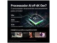 Smart TV 65" 4K LG OLED evo OLED65C4 120Hz Nativo Processador α9 Ger7 Wi-Fi e Bluetooth 4 HDMI 3 USB - 3