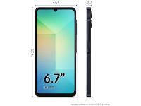 Smartphone Samsung Galaxy A06 128GB 4GB RAM Azul Escuro 6,7" Câm. Dupla + Selfie 8MP - 3