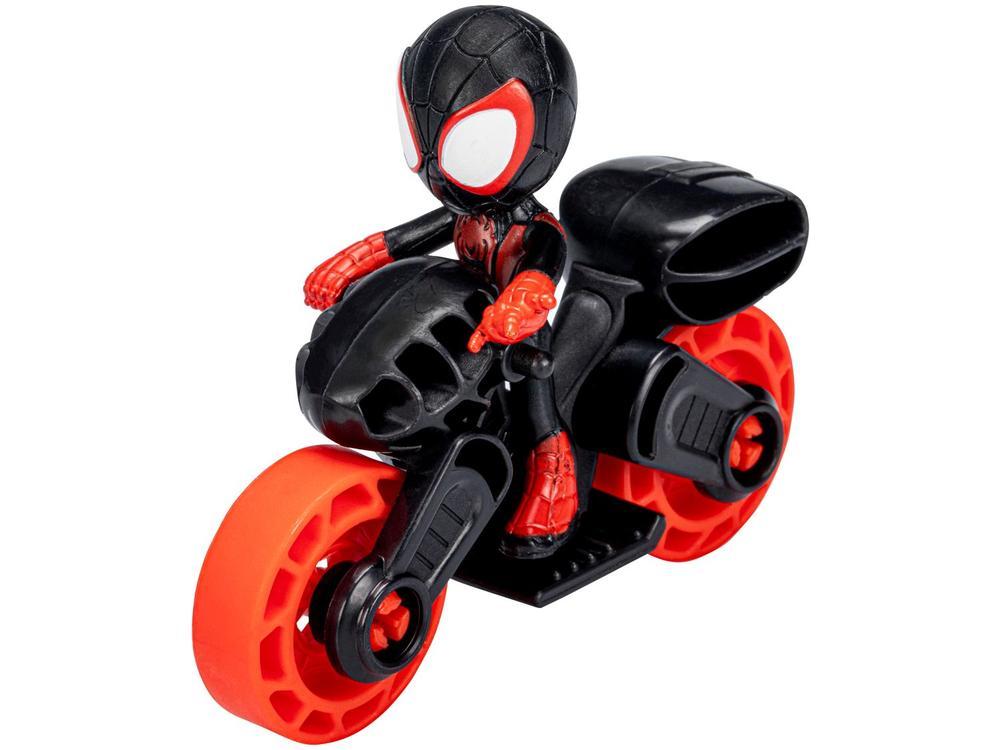 Boneco Homem-Aranha Spidey 6cm com Moto - 8