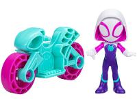 Boneco Homem-Aranha Spidey 6cm com Moto