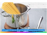 Caldeirão Inox Tramontina Fundo Triplo 4,6L 20cm Una