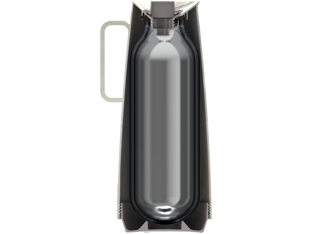 Bule de Chá e Café Térmico de Plástico Creme 1L Tramontina Exata - 4