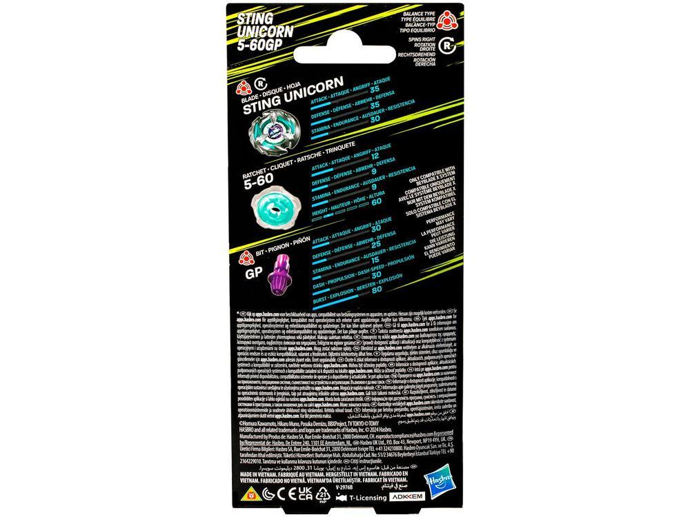 Beyblade Hasbro X Sting Unicorn 5-60GP - 4