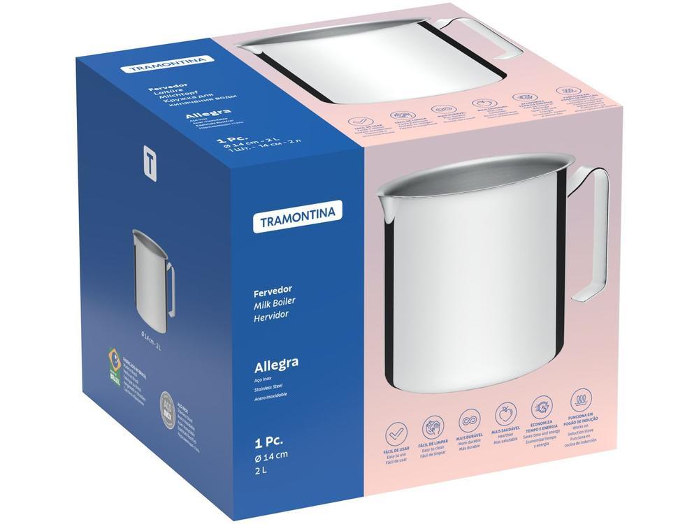 Fervedor Tramontina Inox 2L 14cm Allegra - 3