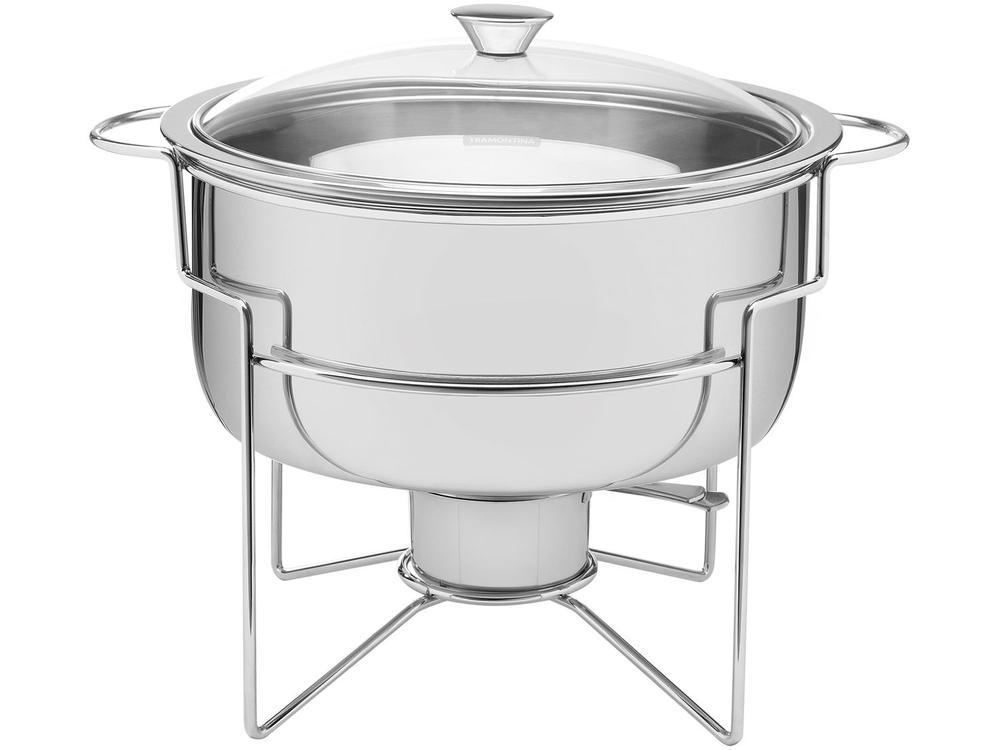 Rechaud Inox 7L Tramontina 61042200 4 Peças - 1