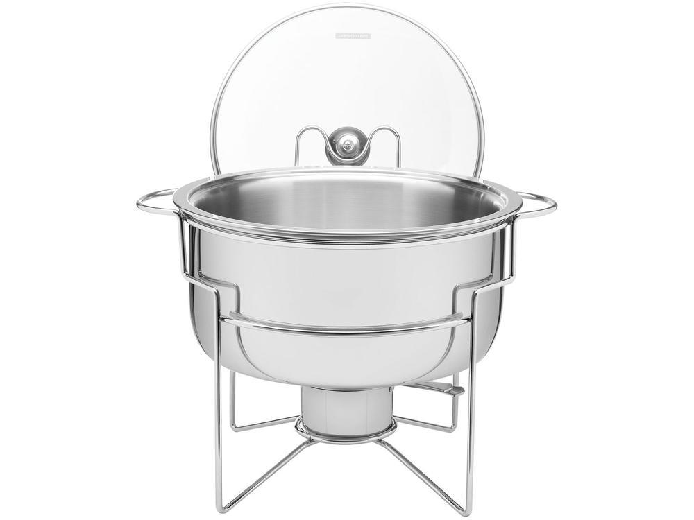 Rechaud Inox 7L Tramontina 61042200 4 Peças - 4